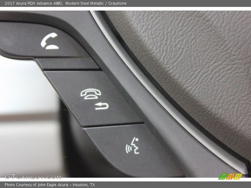 Controls of 2017 RDX Advance AWD