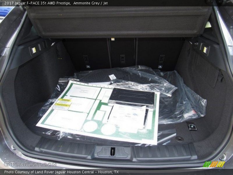 Ammonite Grey / Jet 2017 Jaguar F-PACE 35t AWD Prestige