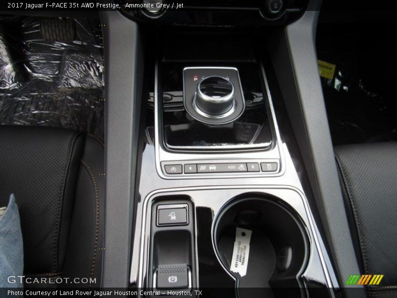 Ammonite Grey / Jet 2017 Jaguar F-PACE 35t AWD Prestige
