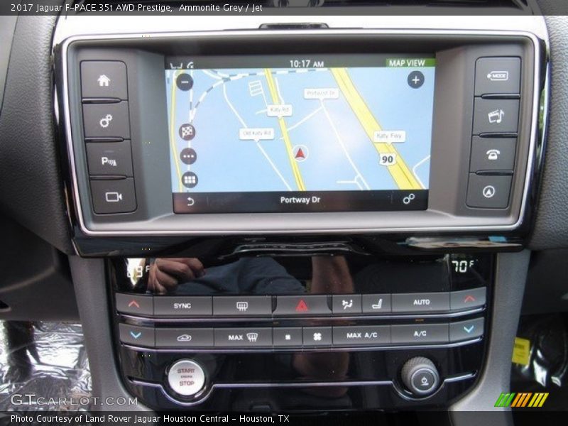 Ammonite Grey / Jet 2017 Jaguar F-PACE 35t AWD Prestige