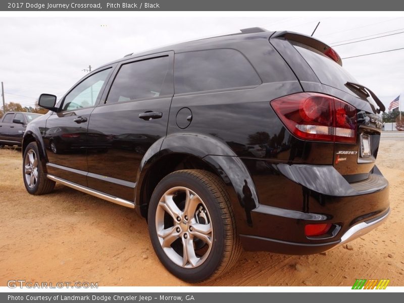 Pitch Black / Black 2017 Dodge Journey Crossroad