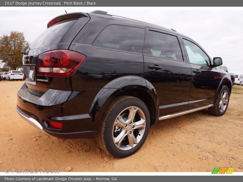 Pitch Black / Black 2017 Dodge Journey Crossroad