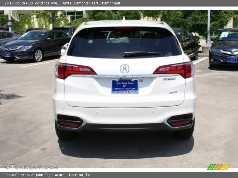 White Diamond Pearl / Parchment 2017 Acura RDX Advance AWD