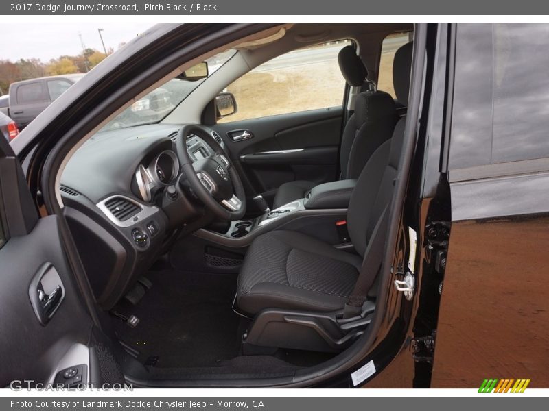  2017 Journey Crossroad Black Interior