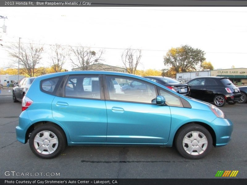 Blue Raspberry Metallic / Gray 2013 Honda Fit