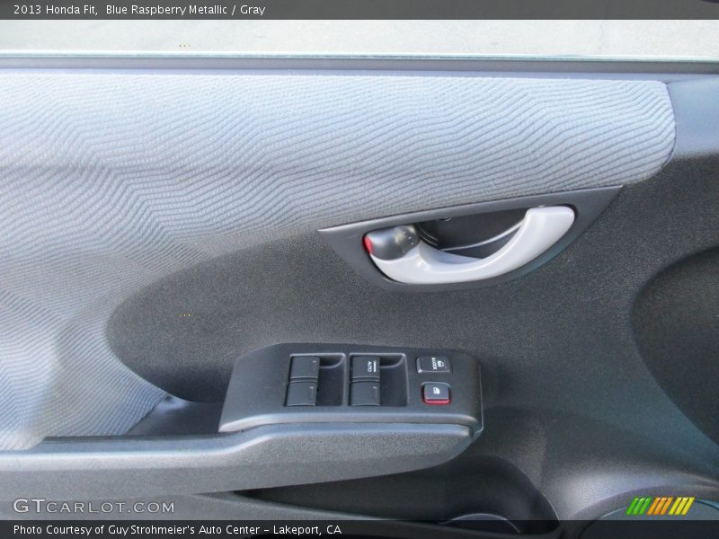 Blue Raspberry Metallic / Gray 2013 Honda Fit