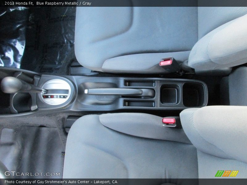 Blue Raspberry Metallic / Gray 2013 Honda Fit