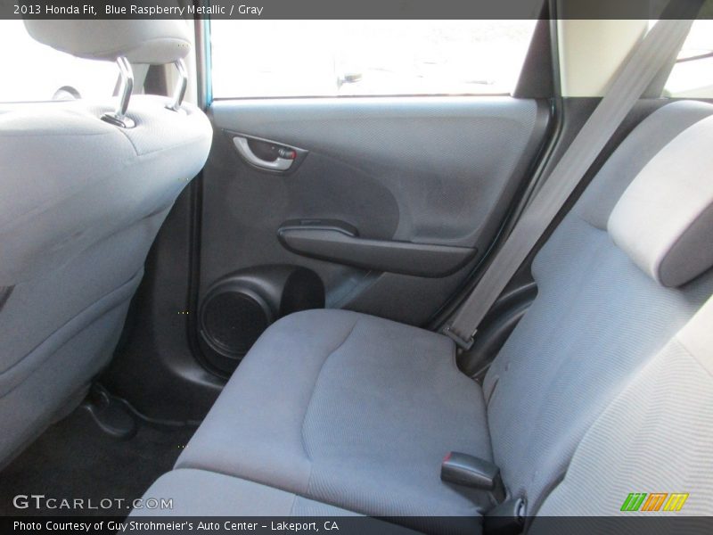 Blue Raspberry Metallic / Gray 2013 Honda Fit