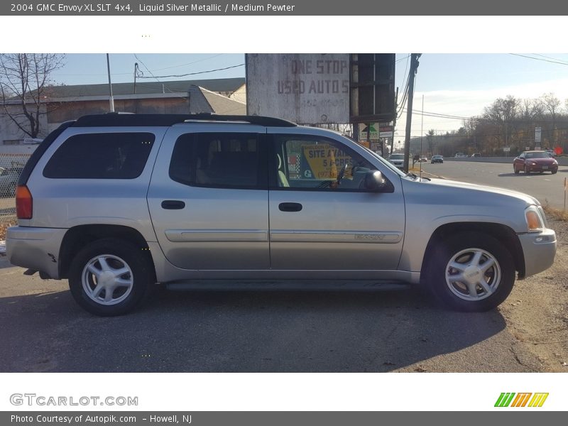 Liquid Silver Metallic / Medium Pewter 2004 GMC Envoy XL SLT 4x4