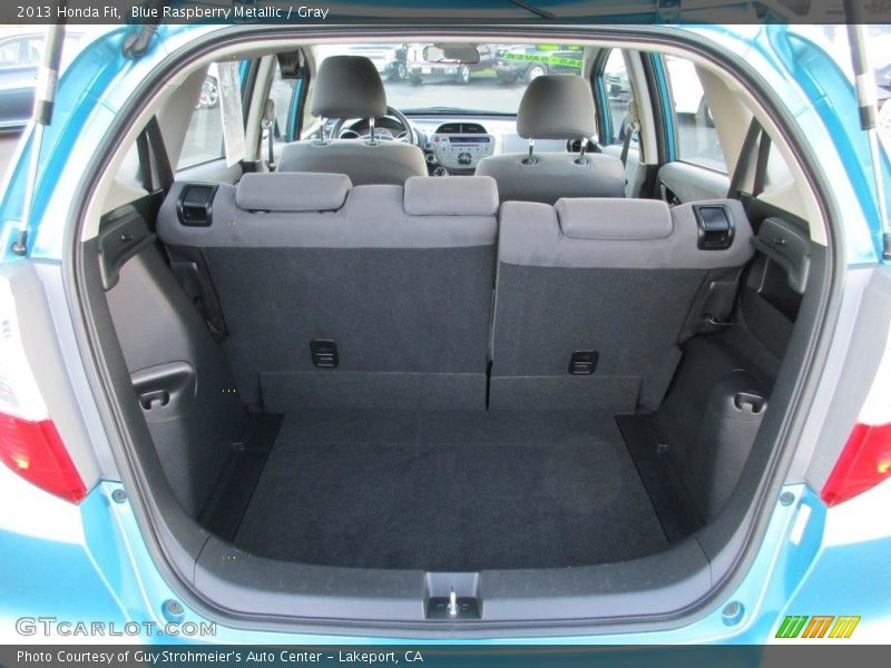 Blue Raspberry Metallic / Gray 2013 Honda Fit