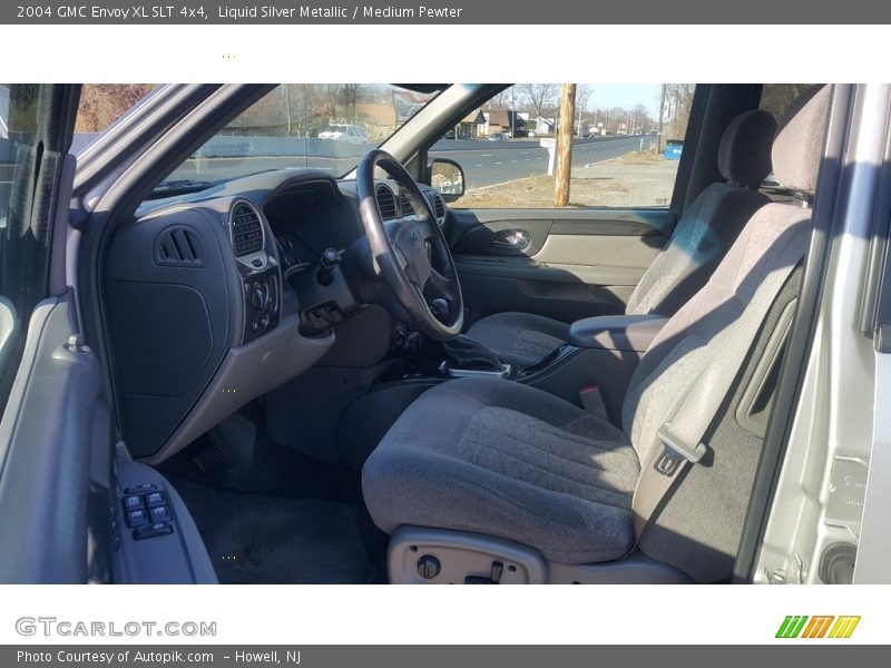 Liquid Silver Metallic / Medium Pewter 2004 GMC Envoy XL SLT 4x4