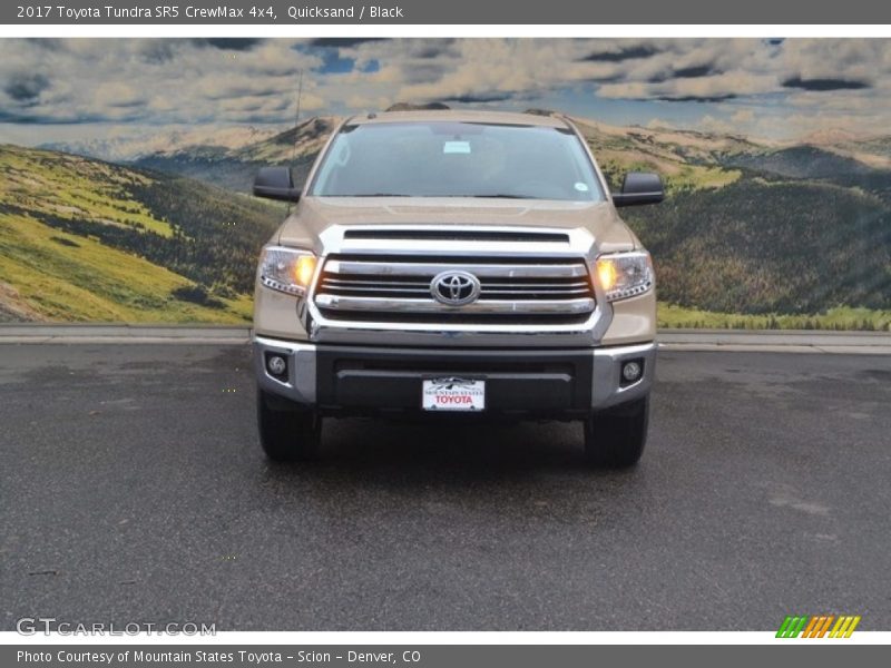 Quicksand / Black 2017 Toyota Tundra SR5 CrewMax 4x4