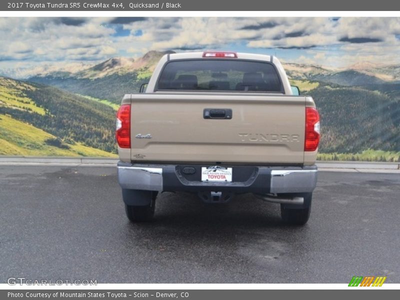 Quicksand / Black 2017 Toyota Tundra SR5 CrewMax 4x4