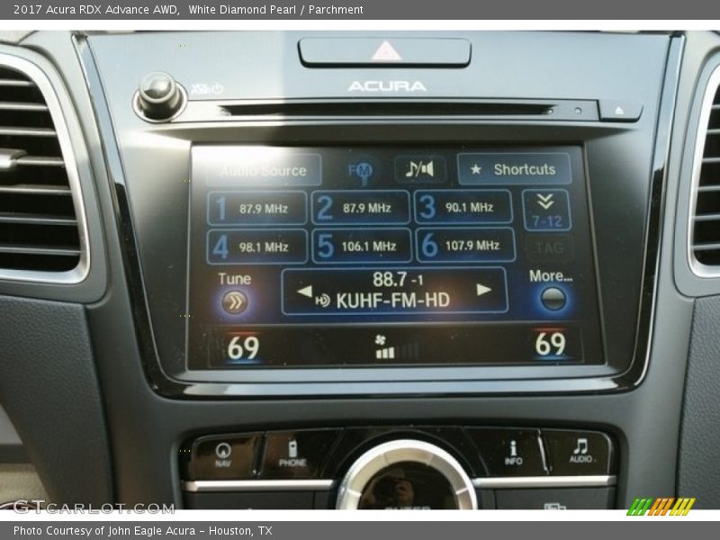 Audio System of 2017 RDX Advance AWD