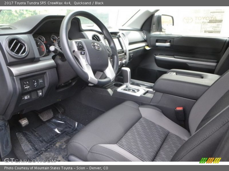 Quicksand / Black 2017 Toyota Tundra SR5 CrewMax 4x4