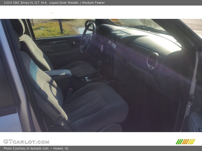 Liquid Silver Metallic / Medium Pewter 2004 GMC Envoy XL SLT 4x4
