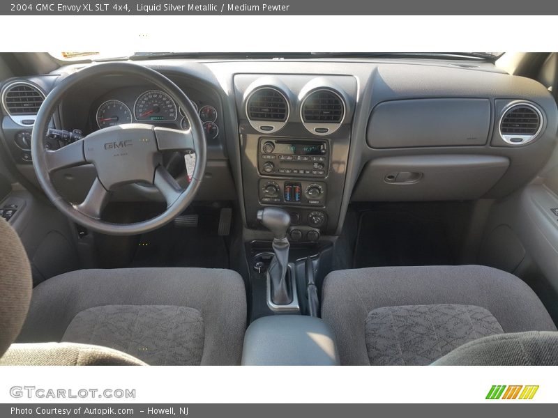 Liquid Silver Metallic / Medium Pewter 2004 GMC Envoy XL SLT 4x4