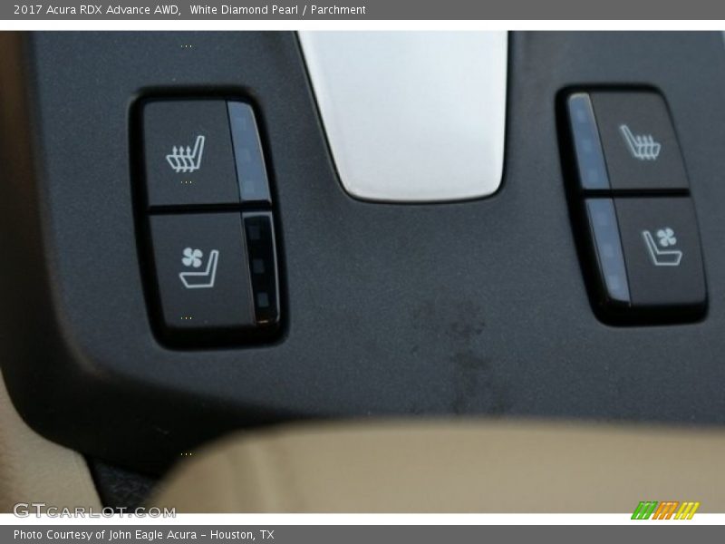 Controls of 2017 RDX Advance AWD