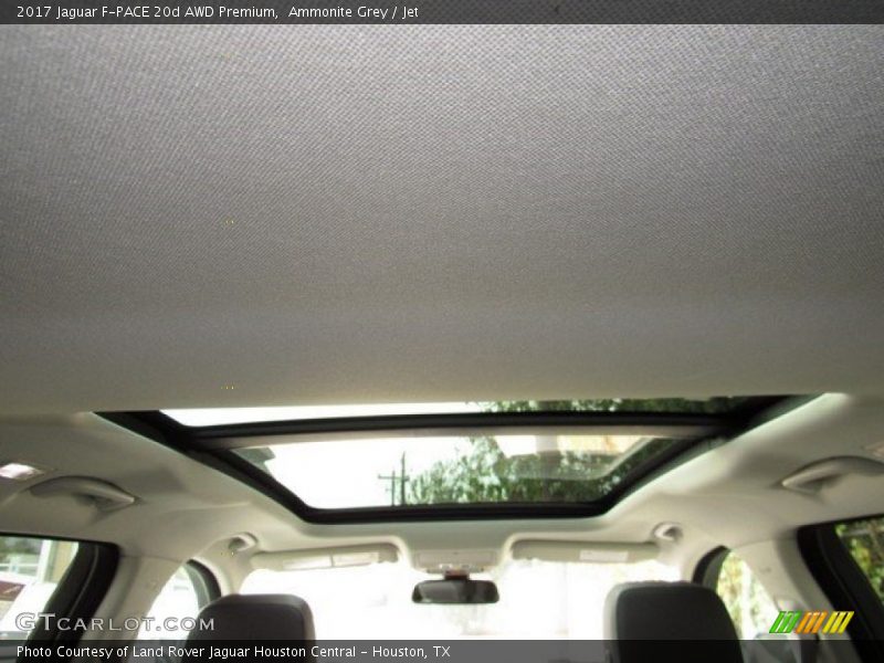 Ammonite Grey / Jet 2017 Jaguar F-PACE 20d AWD Premium