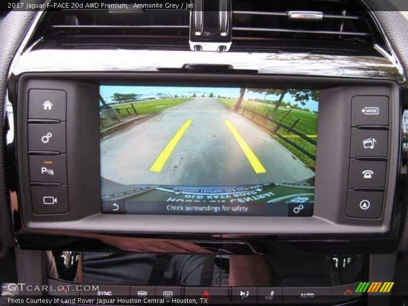 Ammonite Grey / Jet 2017 Jaguar F-PACE 20d AWD Premium