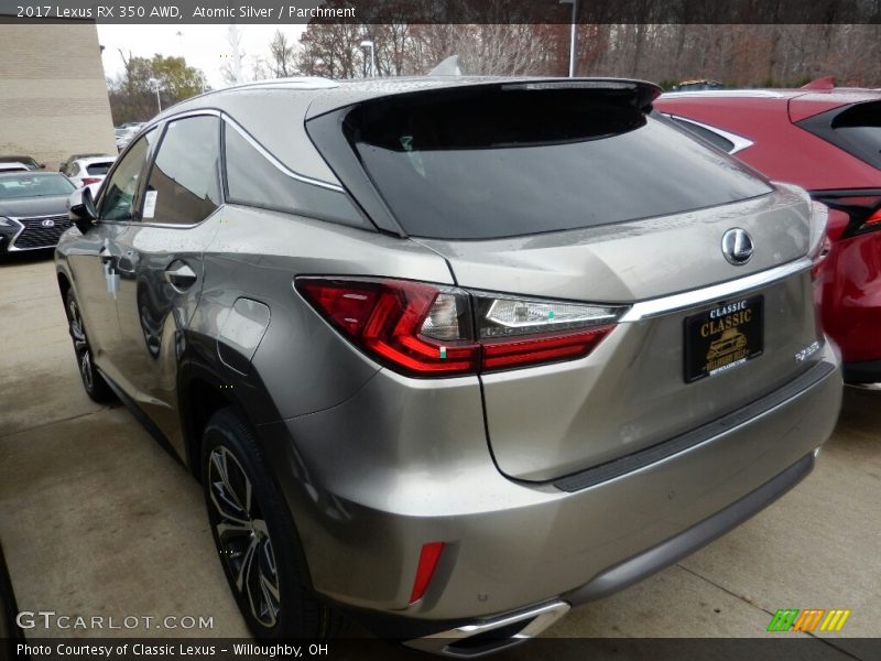 Atomic Silver / Parchment 2017 Lexus RX 350 AWD