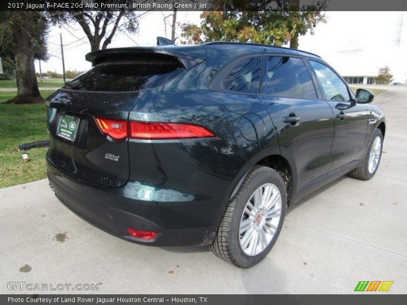 British Racing Green / Jet 2017 Jaguar F-PACE 20d AWD Premium