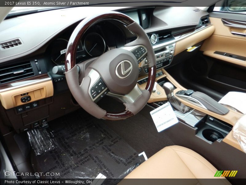 Atomic Silver / Parchment 2017 Lexus ES 350