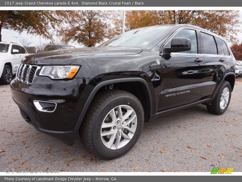 Diamond Black Crystal Pearl / Black 2017 Jeep Grand Cherokee Laredo E 4x4