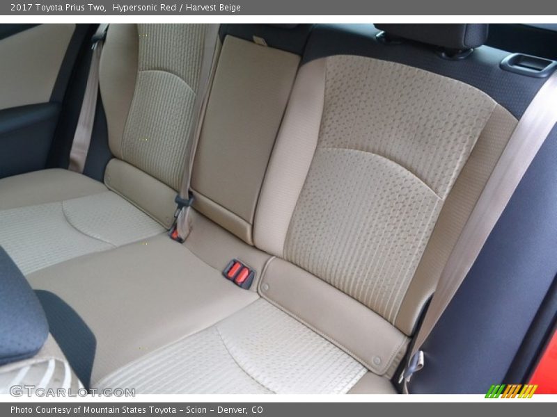 Hypersonic Red / Harvest Beige 2017 Toyota Prius Two