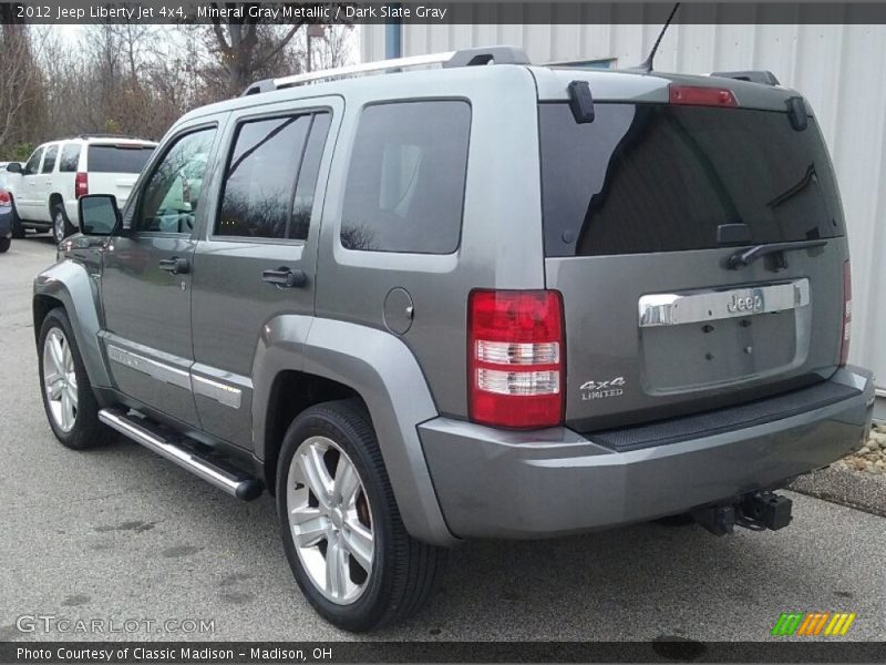 Mineral Gray Metallic / Dark Slate Gray 2012 Jeep Liberty Jet 4x4