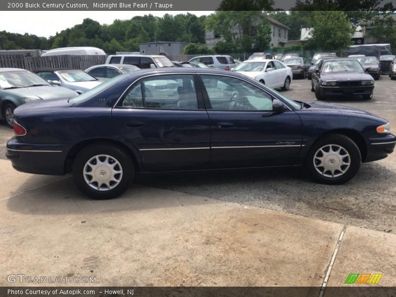 Midnight Blue Pearl / Taupe 2000 Buick Century Custom