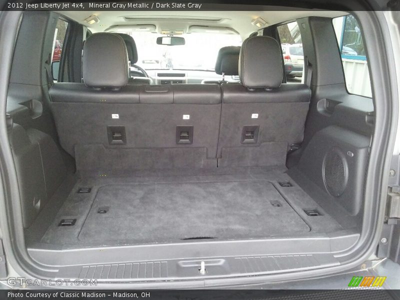 Mineral Gray Metallic / Dark Slate Gray 2012 Jeep Liberty Jet 4x4