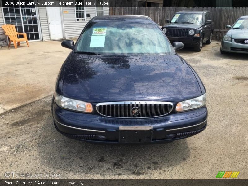 Midnight Blue Pearl / Taupe 2000 Buick Century Custom