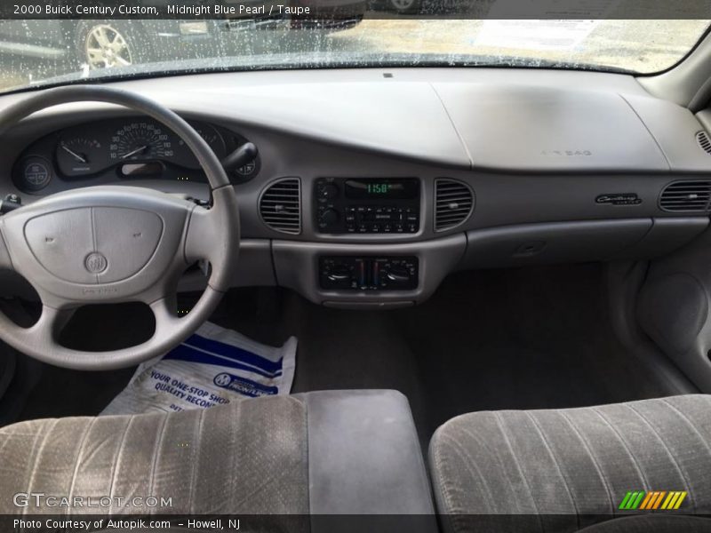 Midnight Blue Pearl / Taupe 2000 Buick Century Custom