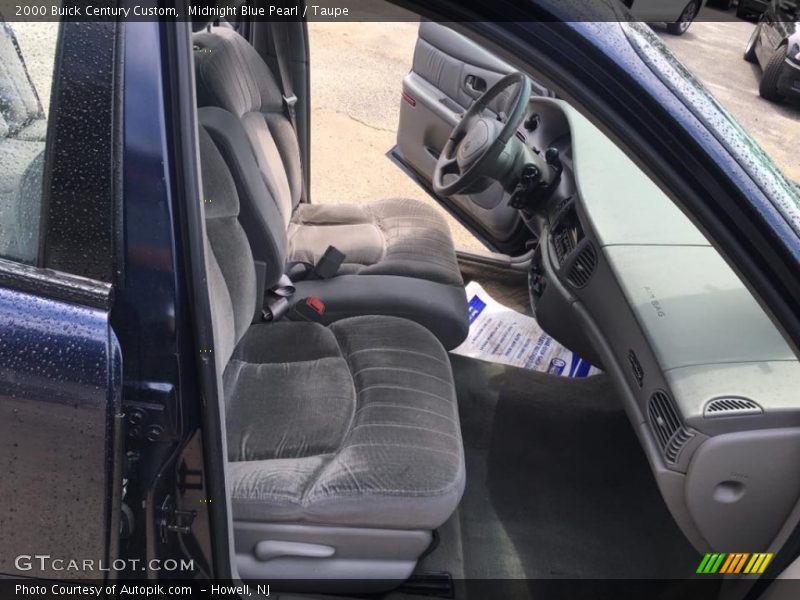 Midnight Blue Pearl / Taupe 2000 Buick Century Custom