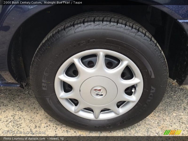Midnight Blue Pearl / Taupe 2000 Buick Century Custom