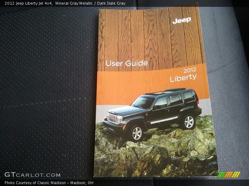 Mineral Gray Metallic / Dark Slate Gray 2012 Jeep Liberty Jet 4x4