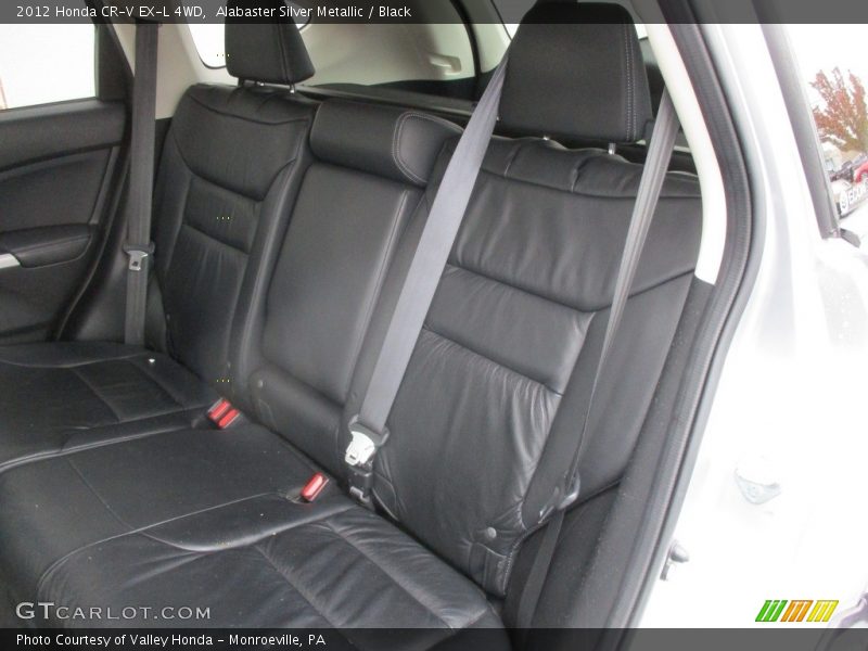 Alabaster Silver Metallic / Black 2012 Honda CR-V EX-L 4WD