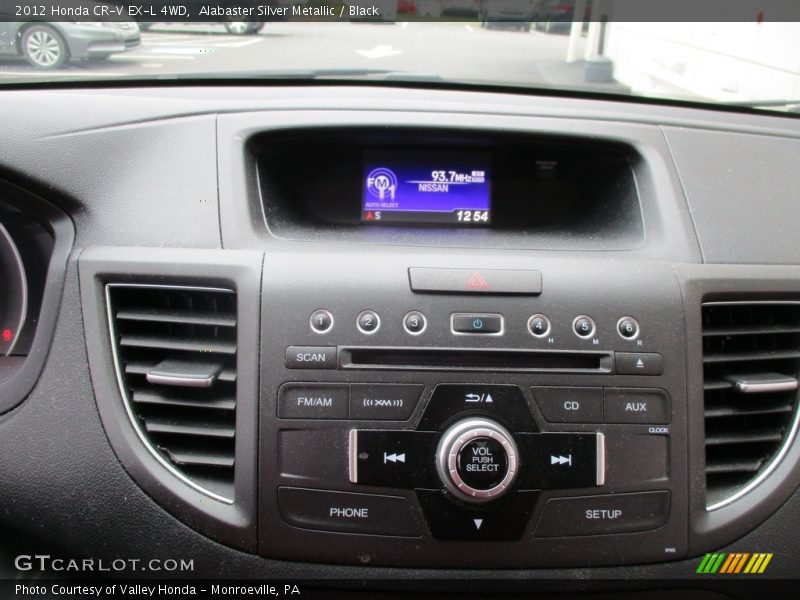 Alabaster Silver Metallic / Black 2012 Honda CR-V EX-L 4WD