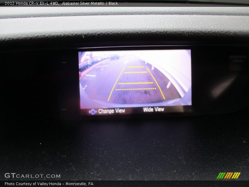 Alabaster Silver Metallic / Black 2012 Honda CR-V EX-L 4WD