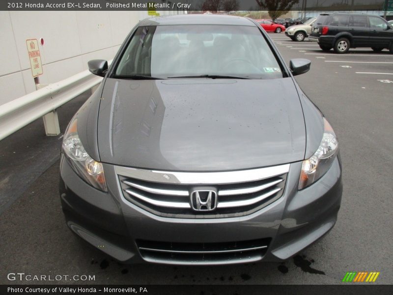 Polished Metal Metallic / Gray 2012 Honda Accord EX-L Sedan