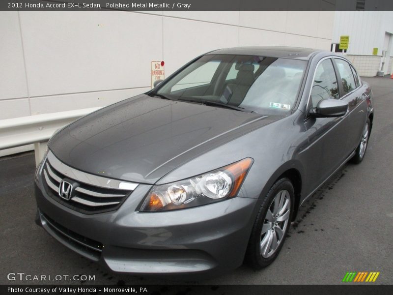 Polished Metal Metallic / Gray 2012 Honda Accord EX-L Sedan