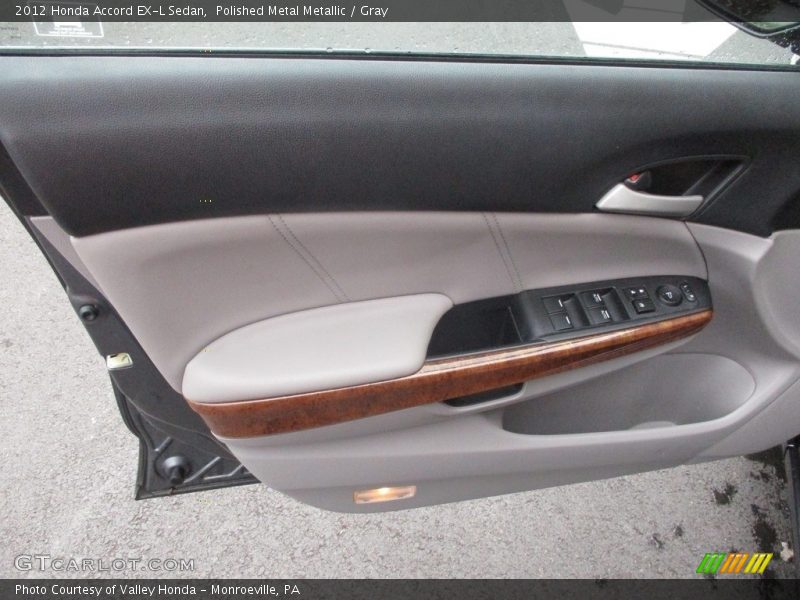 Polished Metal Metallic / Gray 2012 Honda Accord EX-L Sedan