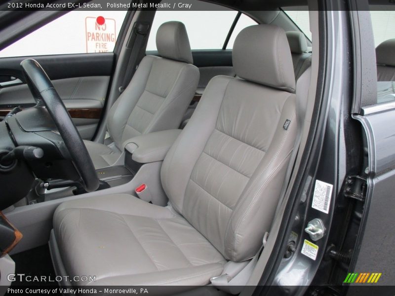 Polished Metal Metallic / Gray 2012 Honda Accord EX-L Sedan