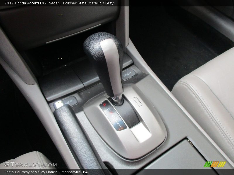 Polished Metal Metallic / Gray 2012 Honda Accord EX-L Sedan