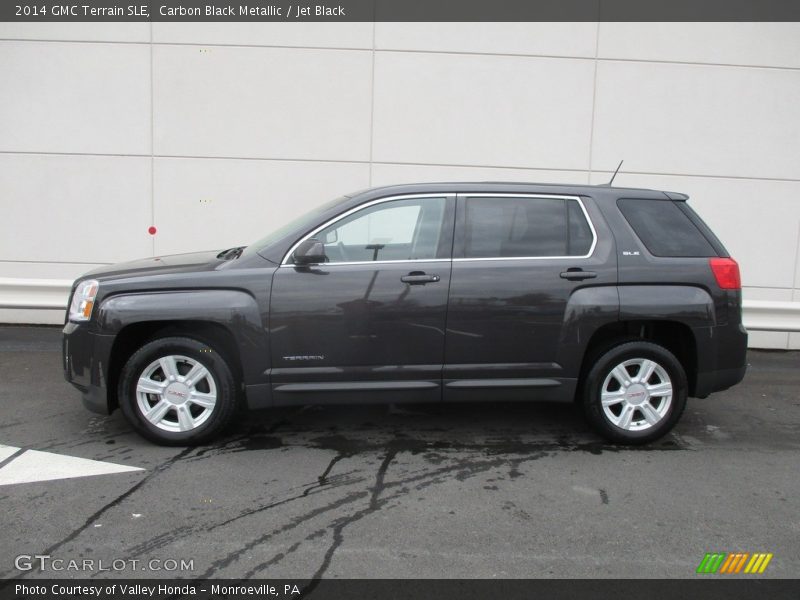 Carbon Black Metallic / Jet Black 2014 GMC Terrain SLE