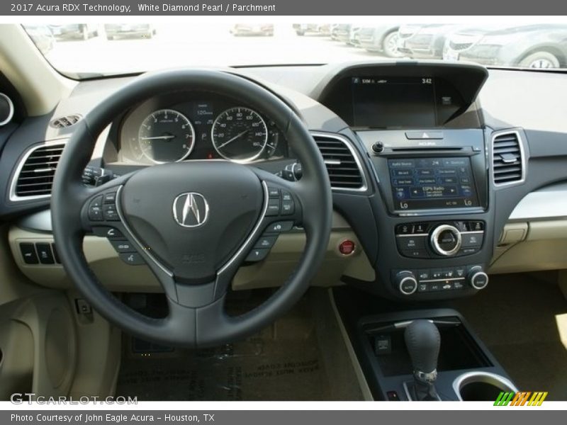 White Diamond Pearl / Parchment 2017 Acura RDX Technology