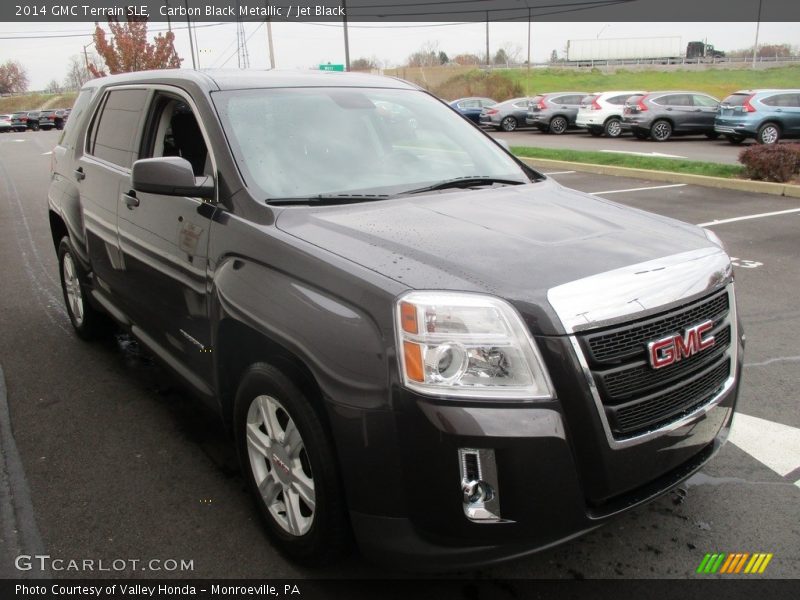 Carbon Black Metallic / Jet Black 2014 GMC Terrain SLE