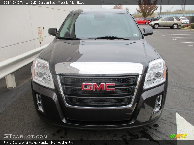 Carbon Black Metallic / Jet Black 2014 GMC Terrain SLE
