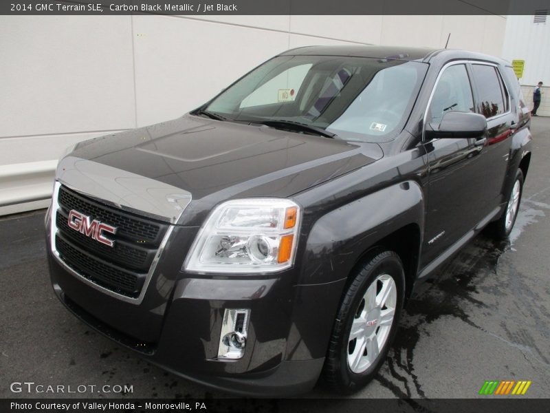 Carbon Black Metallic / Jet Black 2014 GMC Terrain SLE